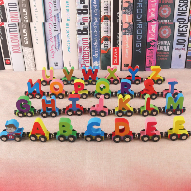 π₯ Preschool Education Wooden Train Toy