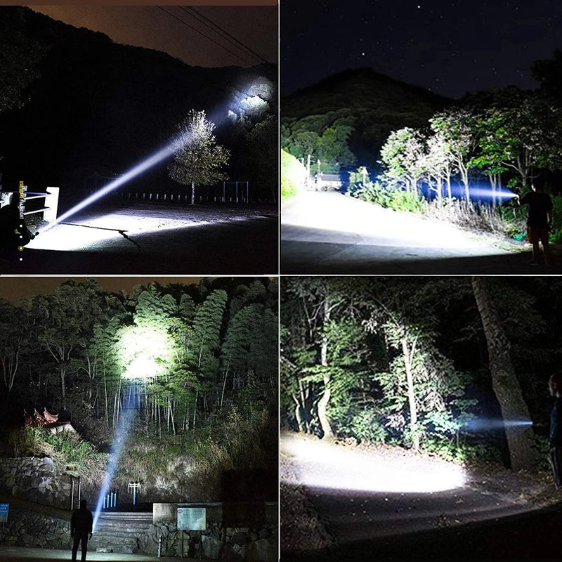 LED Rechargeable Tactical Laser Flashlight