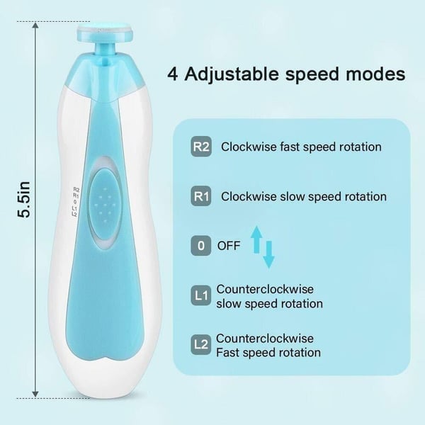 🎅Early Christmas Sale - 45% OFF🎁Premium LED Baby Nail Trimmer Set