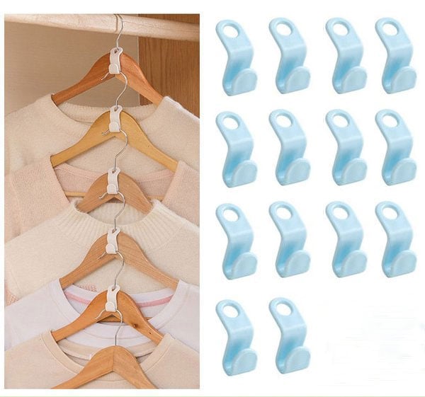 【🔥The 2024 The best closet helper】Space-Saving Clothes Hanger Connector Hooks