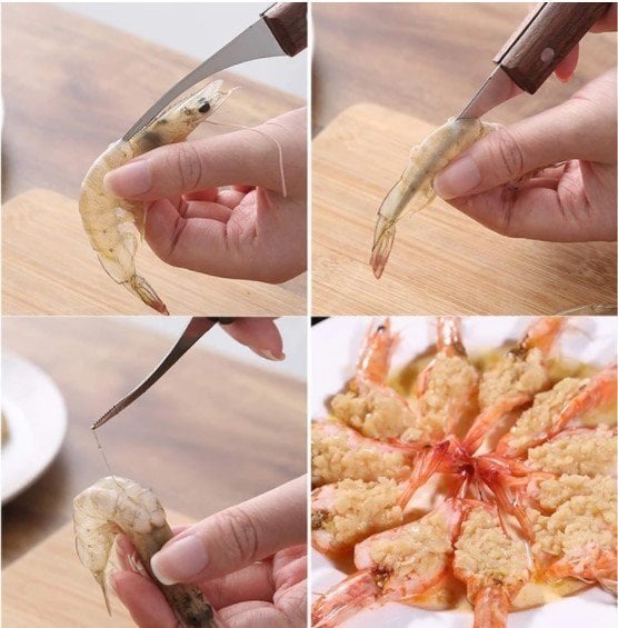 🌊Shrimp Thread Knife