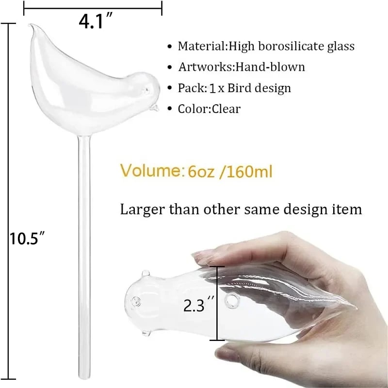 (🔥SAVE 47% OFF) Self-Watering Plant Glass Bulbs