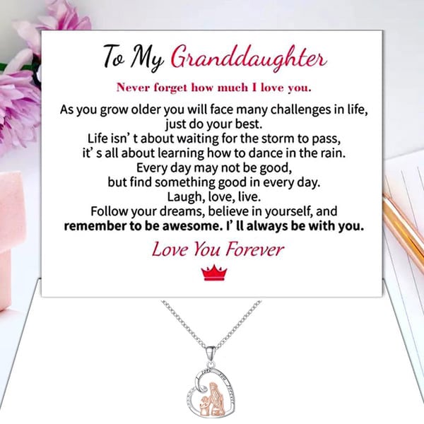 Last Day Promotion 48% OFF--🎁🔥Love You Forever Heart Necklace