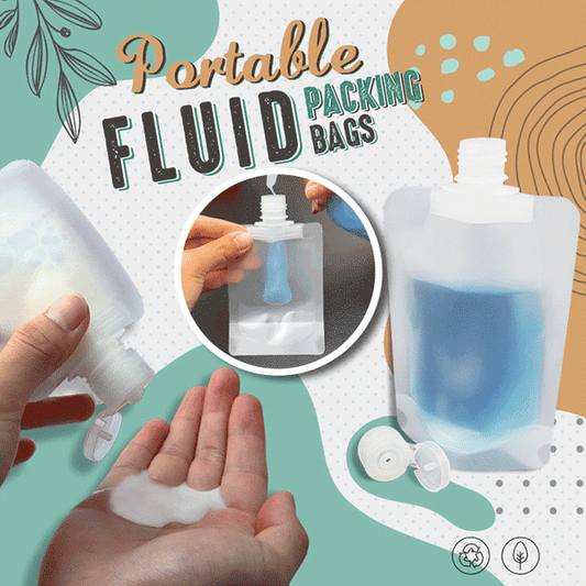 48% OFF🔥Portable Travel Fluid Makeup Packing Bag