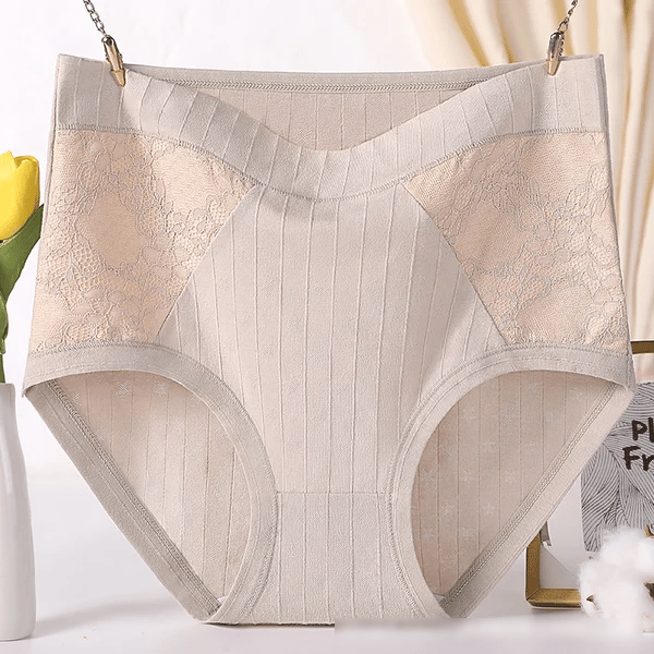 🔥HOT SALE - Large Size High Waist Cotton Antibacterial Underwear