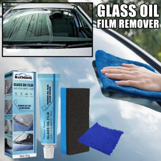 ✨Car Glass Oil Film Cleaner🚗Buy one get one free(2 pcs)