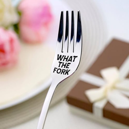 🔥 BIG SALE - 48% OFF🔥🔥 Engraved Fork (With Gift Box)