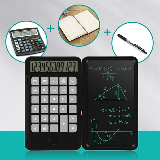 Electronic sketchpad calculator