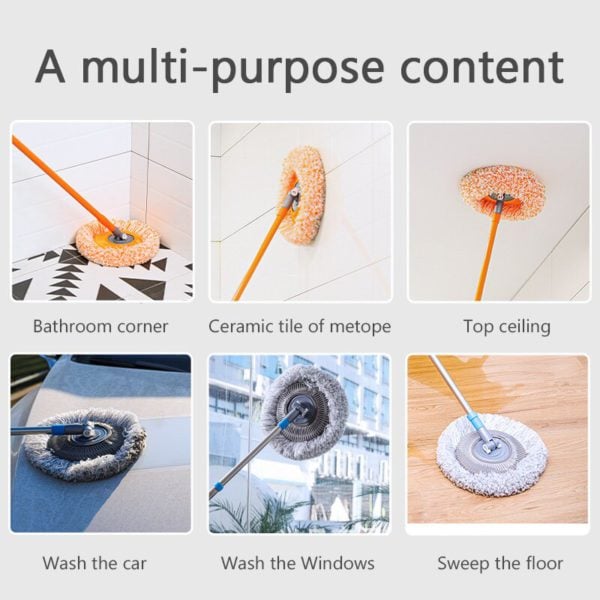 360°Rotatable Adjustable Cleaning Mop