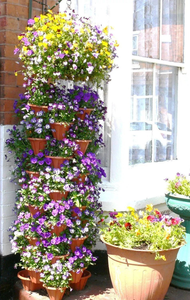 🌼Plant Festival Special - Stand Stacking Planters Strawberry Planting Pots