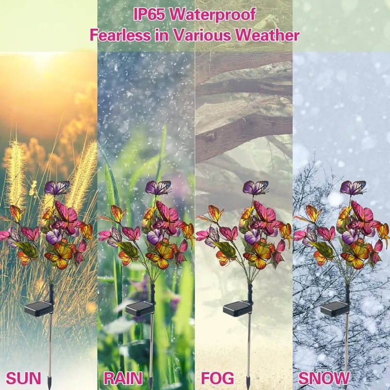 Well-Elimerty®🦋💡Solar Outdoor Butterfly Lights