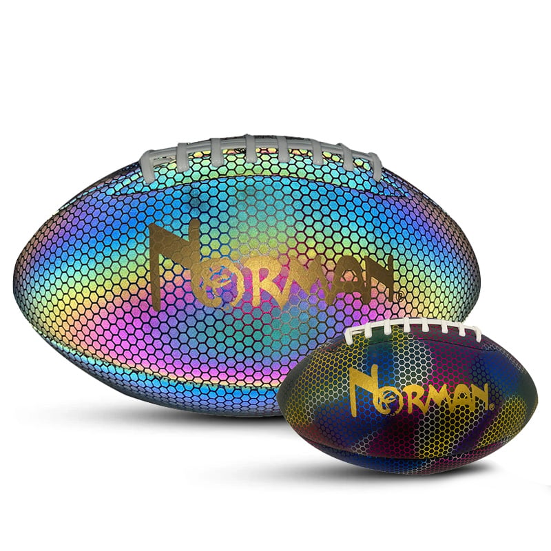 Holographic Reflective Glowing Basketball🏀\/Soccer⚽\/Football (Rubgy)🏈\/Volleyball🏐\/Baseball⚾