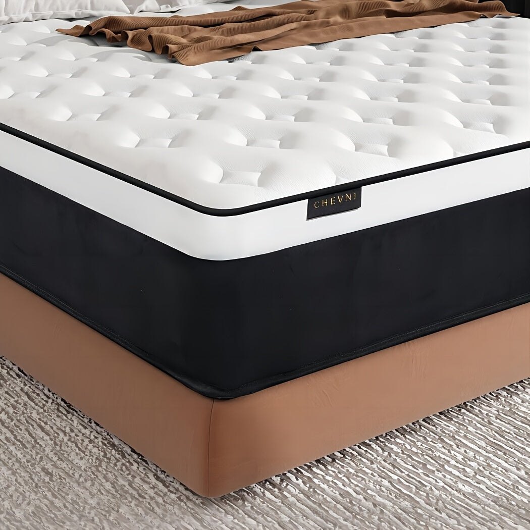 12 Inch Twin\u002FFull\u002FQueen\u002FKing Mattress in a Box - Memory Foam & Pocket Spring Hybrid Bed with Fire-Resistant Cover, Medium Firm, Easy Setup, No Box Spring\u002FFoundation Needed, Modern Bed for s & Rooms, Durable Nylon Base