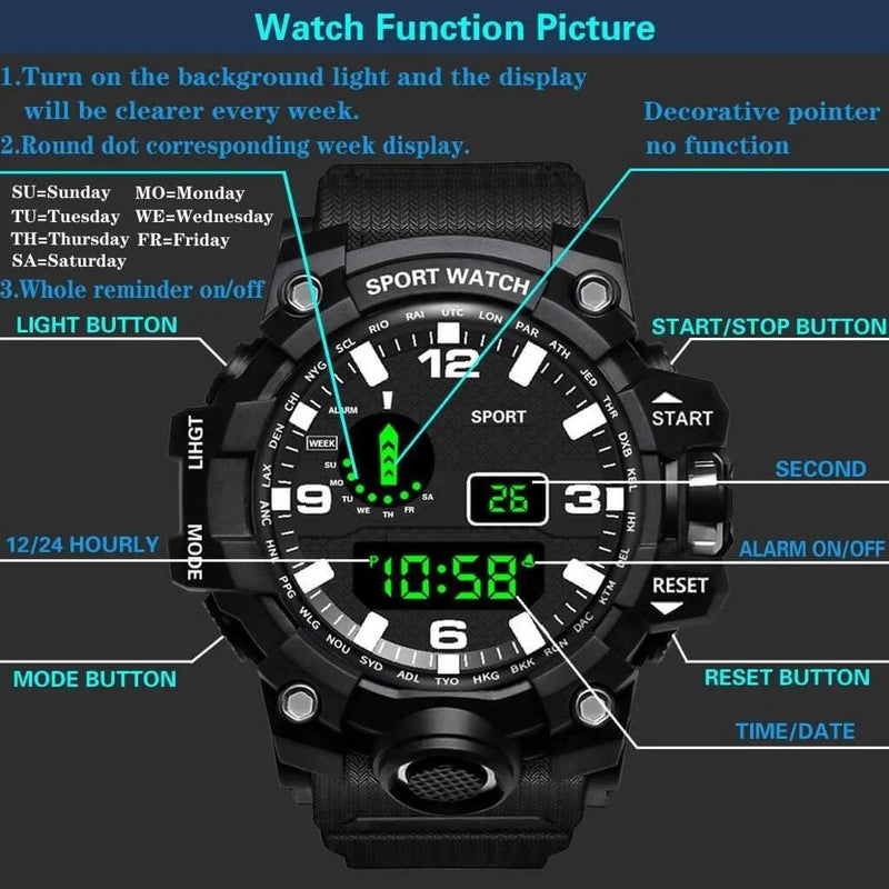 Multifunctional outdoor sports watch⌚⌚