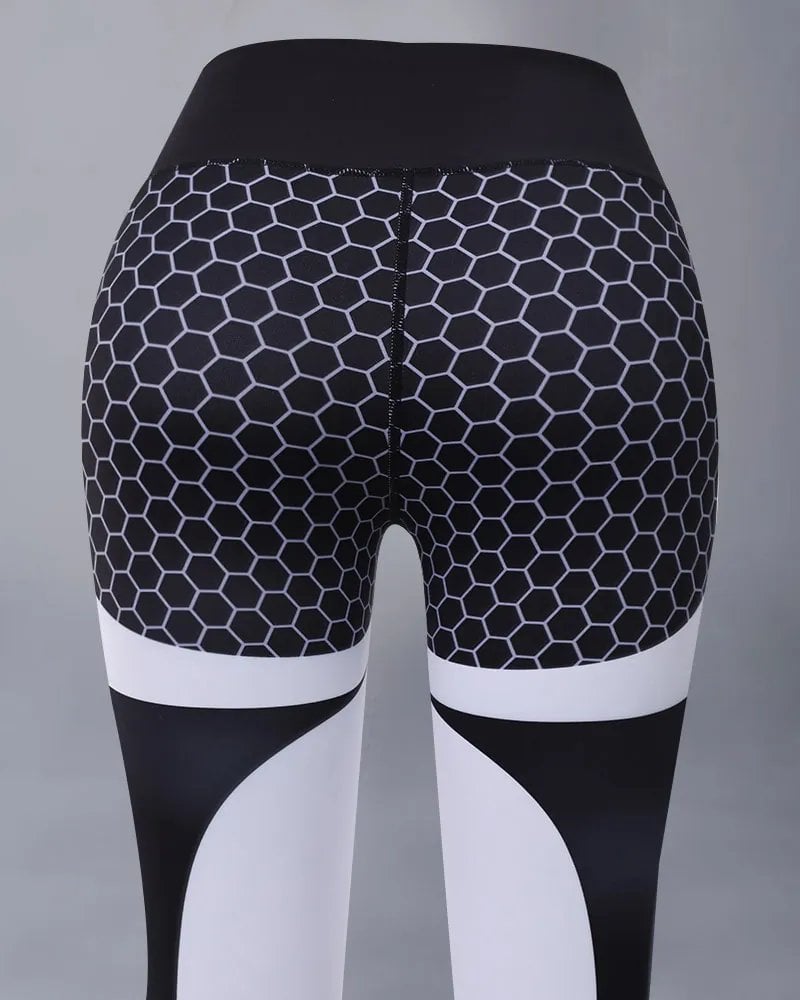 🌹Colorblock Butt Lifting High Waist Sports Leggings💥