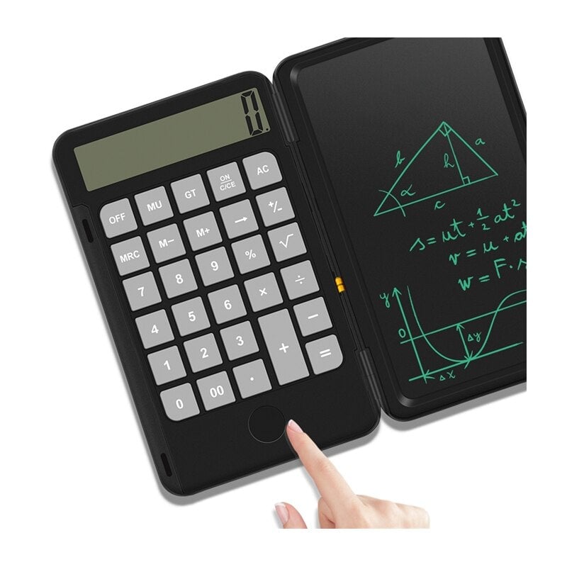 Electronic sketchpad calculator