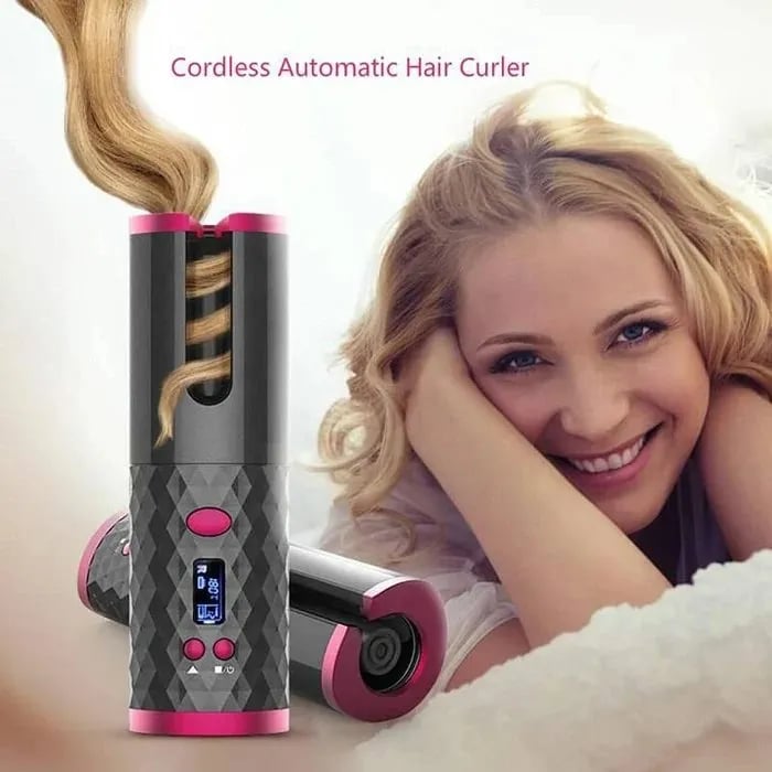 🔥PROMOTION 48% OFF🔥AUTO ROTATING CERAMIC HAIR CURLER