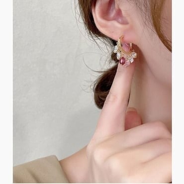 💎Shiny Colorful Dangle Pomegranate  Earrings