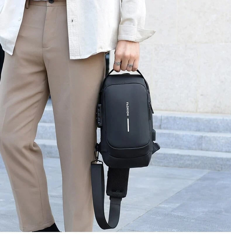 USB charging sport sling  Anti-theft shoulder bag(Buy 2 Free Shipping)
