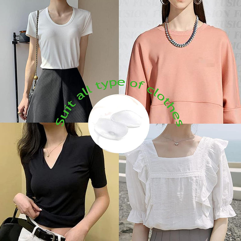 🔥🔥（BUY 3 FREE SHIPPING) Naturally Silicone -Transparent Anti-slip Shoulder Pads+Free 🎁 BIRD'S NEST HAIRPIN