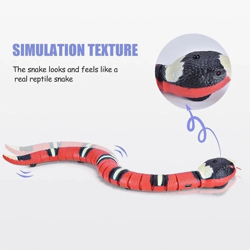 (😸Mother's Day Hot Sale 48% OFF)Cat Toys Automatic Electronic Snake😻Buy 2 Free Shipping
