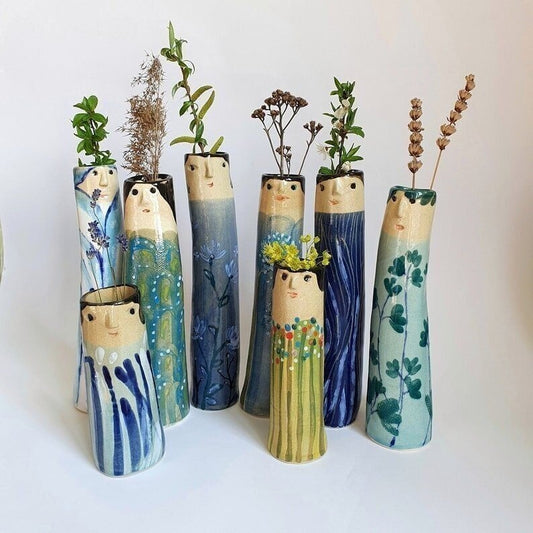 🔥Last Day Special Sale49% OFF-Spring Family Bud Vases👪