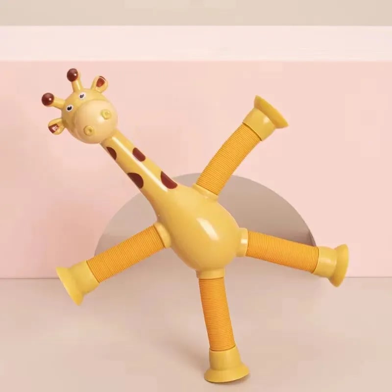 ✨ Toys ✨- Suction Cup Pop Tube Giraffe Toys
