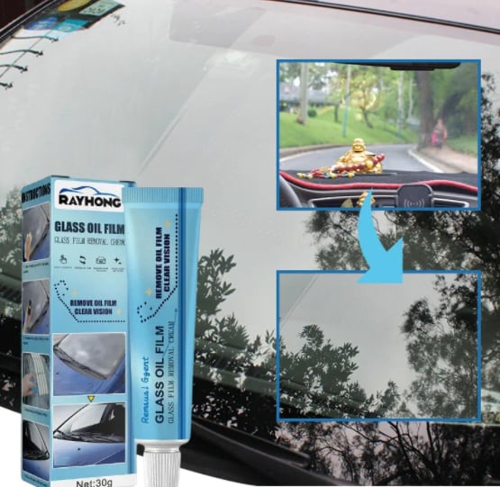 ✨Car Glass Oil Film Cleaner🚗Buy one get one free(2 pcs)