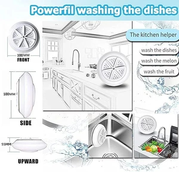 🔥🔥Mini Washing Machine & Dishwasher