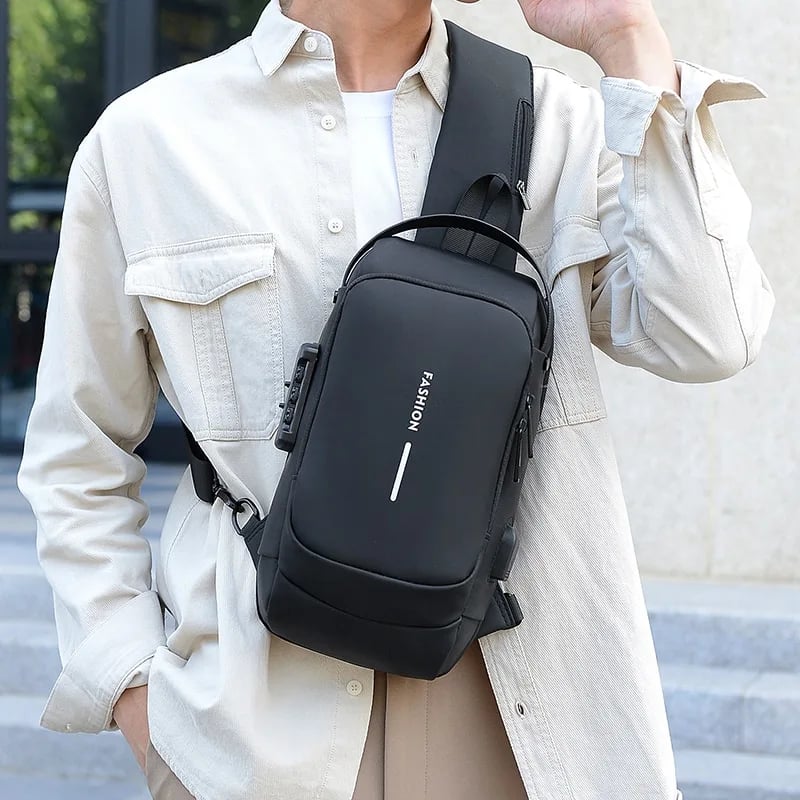 USB charging sport sling  Anti-theft shoulder bag(Buy 2 Free Shipping)