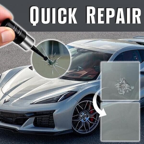 (Promotion - 48% OFF) Cracks Gone Glass Repair Kit (New Formula), BUY MORE GET MORE FREE