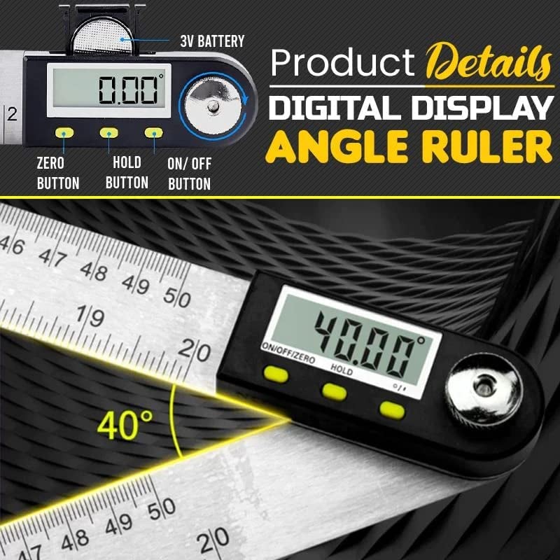 🔥HOT SALE-49% OFF-Digital Display Angle Ruler