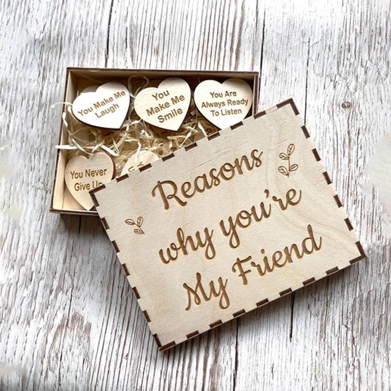 🔥 BIG SALE - HALF PRICE🔥🔥"Reasons Why You Are My Friend" Friendship Gift
