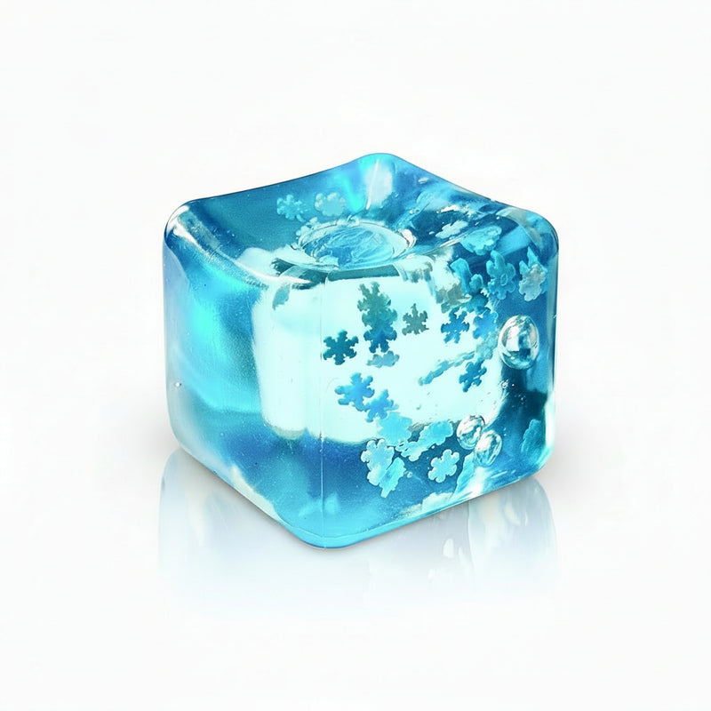 Stress Balls Ice Cube with Snowflakes Inside for Your Best Mellow and Chill