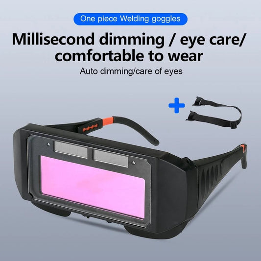 (🎉NEW YEAR SALE - 48% OFF)) Auto Dimming Welding Glasses(With 5 lenses) 🔥 BUY 2 GET EXTRA 10% OFF