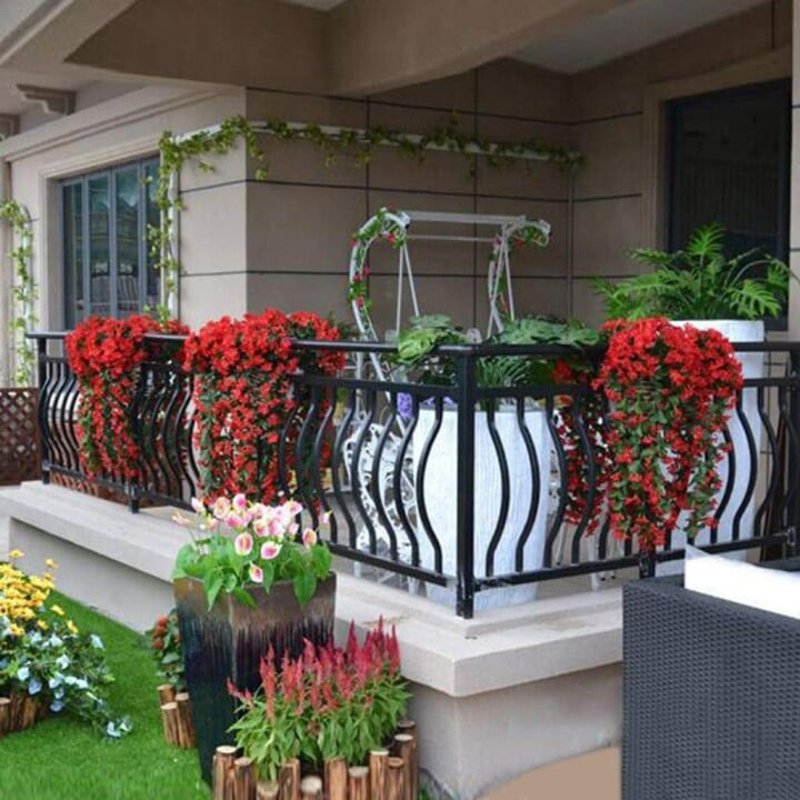 🔥Last Day 49% OFF - 🌺🌷Vivid Artificial Hanging Orchid Bunch（🔥BUY 5 FREE SHIPPING🔥）