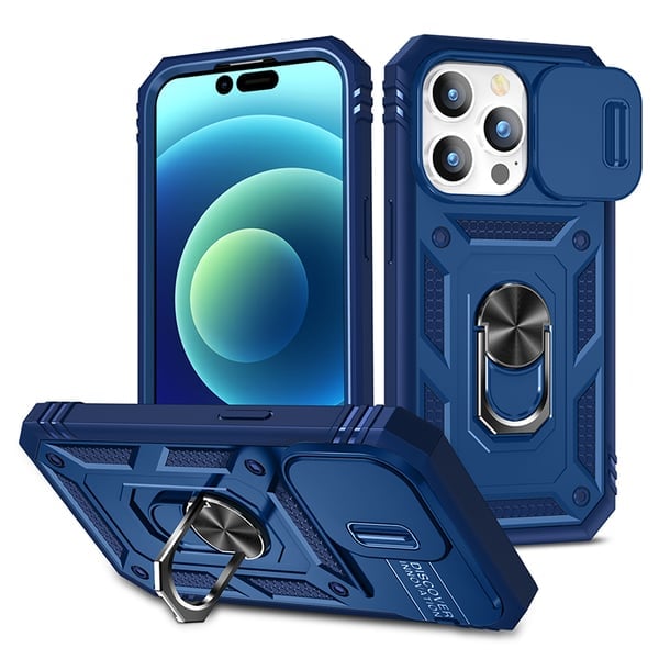 （Summer Hot Sale Now-48% OFF）Magnetic Car Finger Ring 3-in-1 Phone Case-BUY 3 GET EXTRA 15 % OFF & FREE SHIPPING
