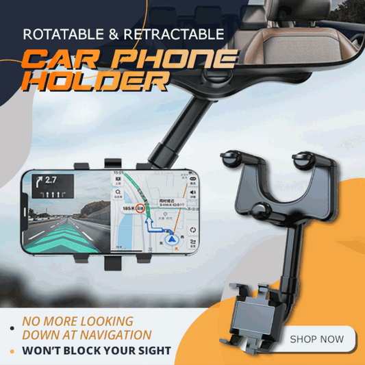 Rotatable and Retractable Car Phone Holder（BUY 2 GET FREE SHIPPING）