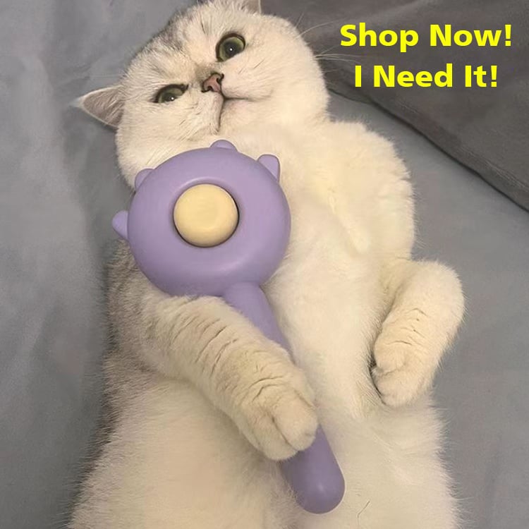 (🔥Promotion - 49%OFF) Pet Floating Hair Massage Comb-🛒 Buy 2 Free Shipping