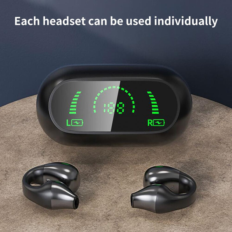 🎁Promotion 47% OFF🎁 2023 Wireless Ear Clip Bone Conduction Headphones🎧