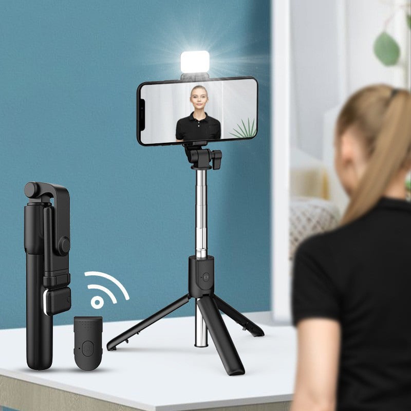 New 6 In 1 Wireless Bluetooth Selfie Stick