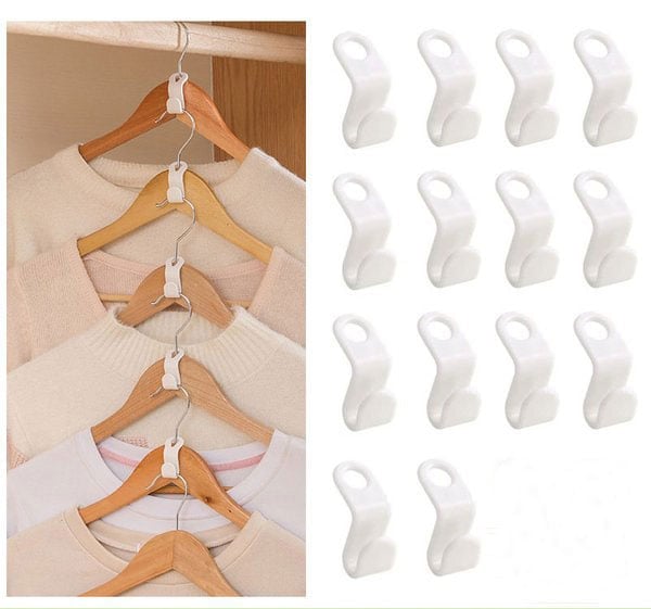 【🔥The 2024 The best closet helper】Space-Saving Clothes Hanger Connector Hooks