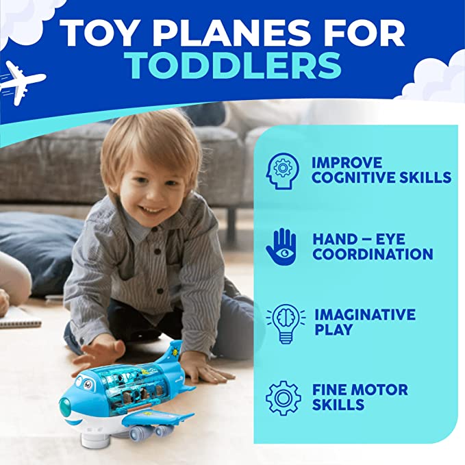 360° Rotating Electric Toy Plane ✈