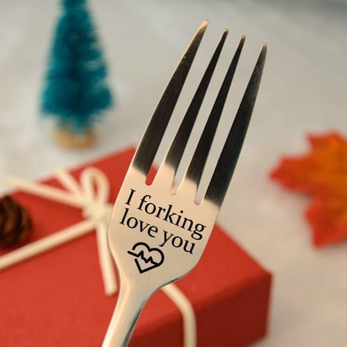 🔥 BIG SALE - 48% OFF🔥🔥 Engraved Fork (With Gift Box)