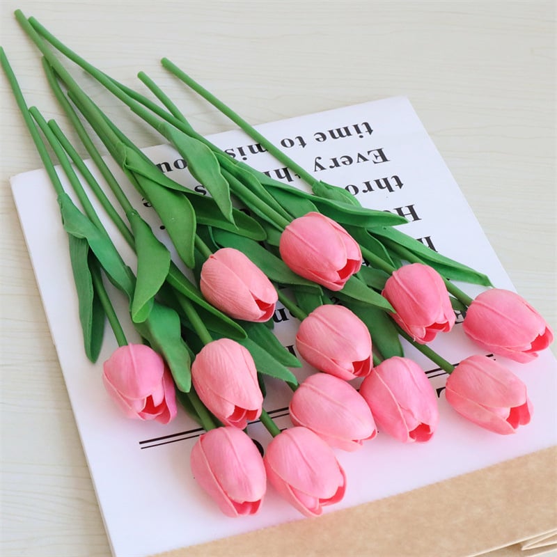 ✨LAST Day Sale-70off💓-High Quality Artificial Latex Tulips