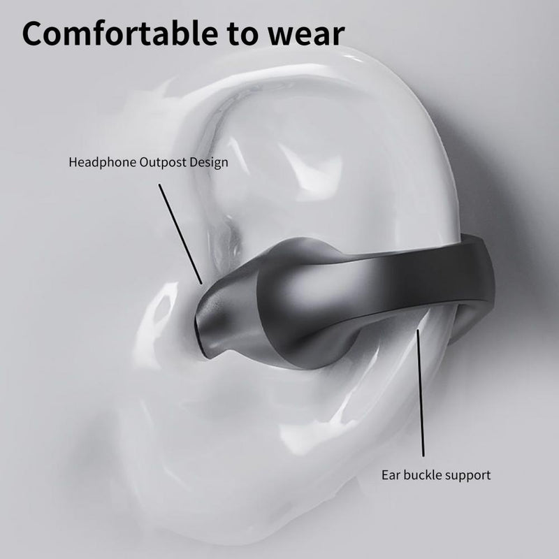 🎁Promotion 47% OFF🎁 2023 Wireless Ear Clip Bone Conduction Headphones🎧