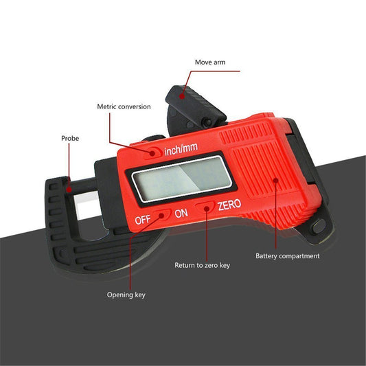 (🔥Hot Sale-48% OFF) Electronic Thickness Gauge⚡ BUY 2 GET 1 FREE