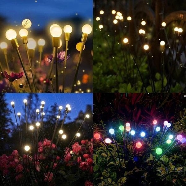 🔥Last Day 49% OFF- Solar Powered Firefly Garden Light