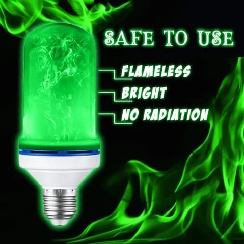 UPGRADE LED FLAME LIGHT BULB