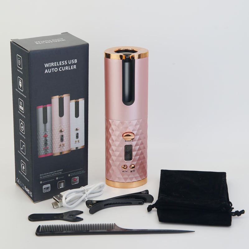 🔥PROMOTION 48% OFF🔥AUTO ROTATING CERAMIC HAIR CURLER